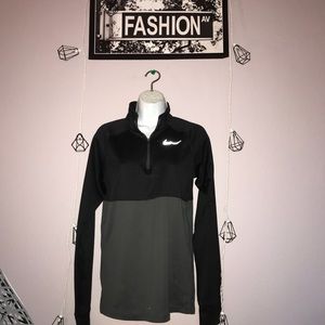 discontinued nike running quarter-zip jacket